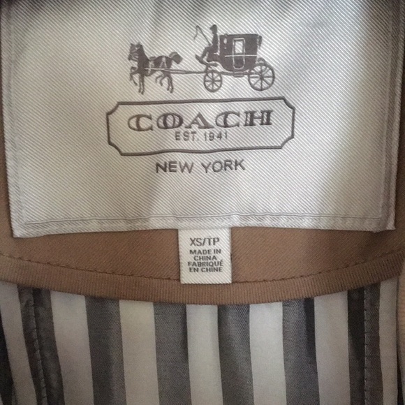 COACH CLASSIC SHORT TRENCH - Picture 6 of 8